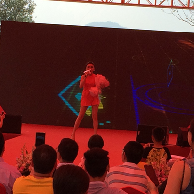 5月1日鐘舒漫，東山少爺，出席廣州增城方圓云山詩意營銷中心開放盛典